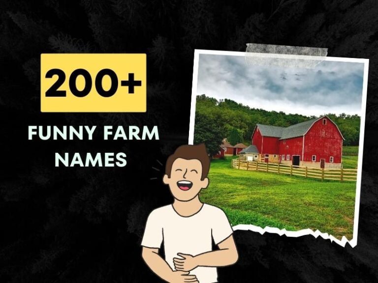Funny Farm Names 