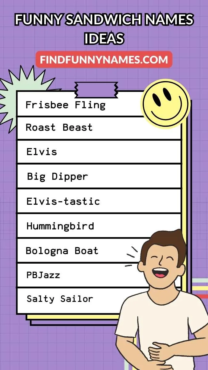 Creative Sandwich Names