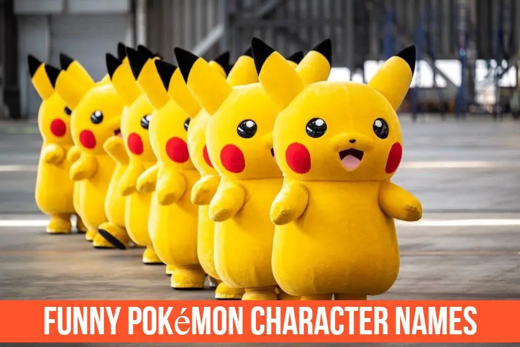 Funny Pokémon Character Names
