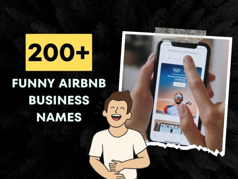 Funny Airbnb Business Names