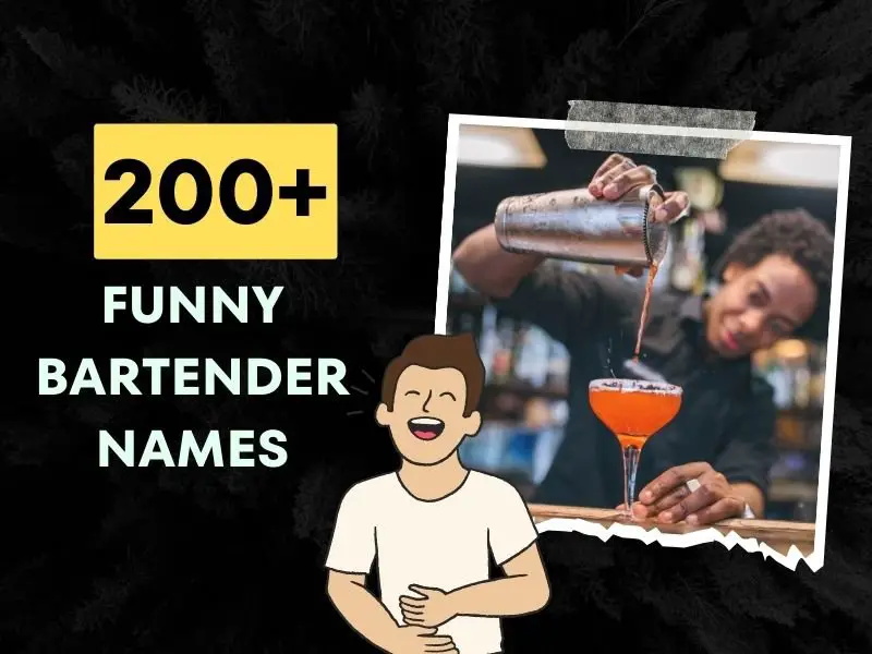 Funny Bartender Names
