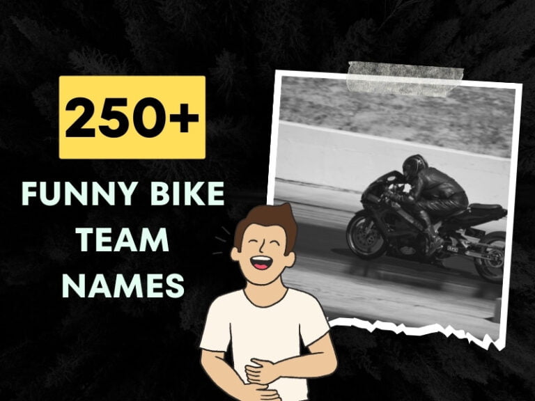 Funny Bike Team Names