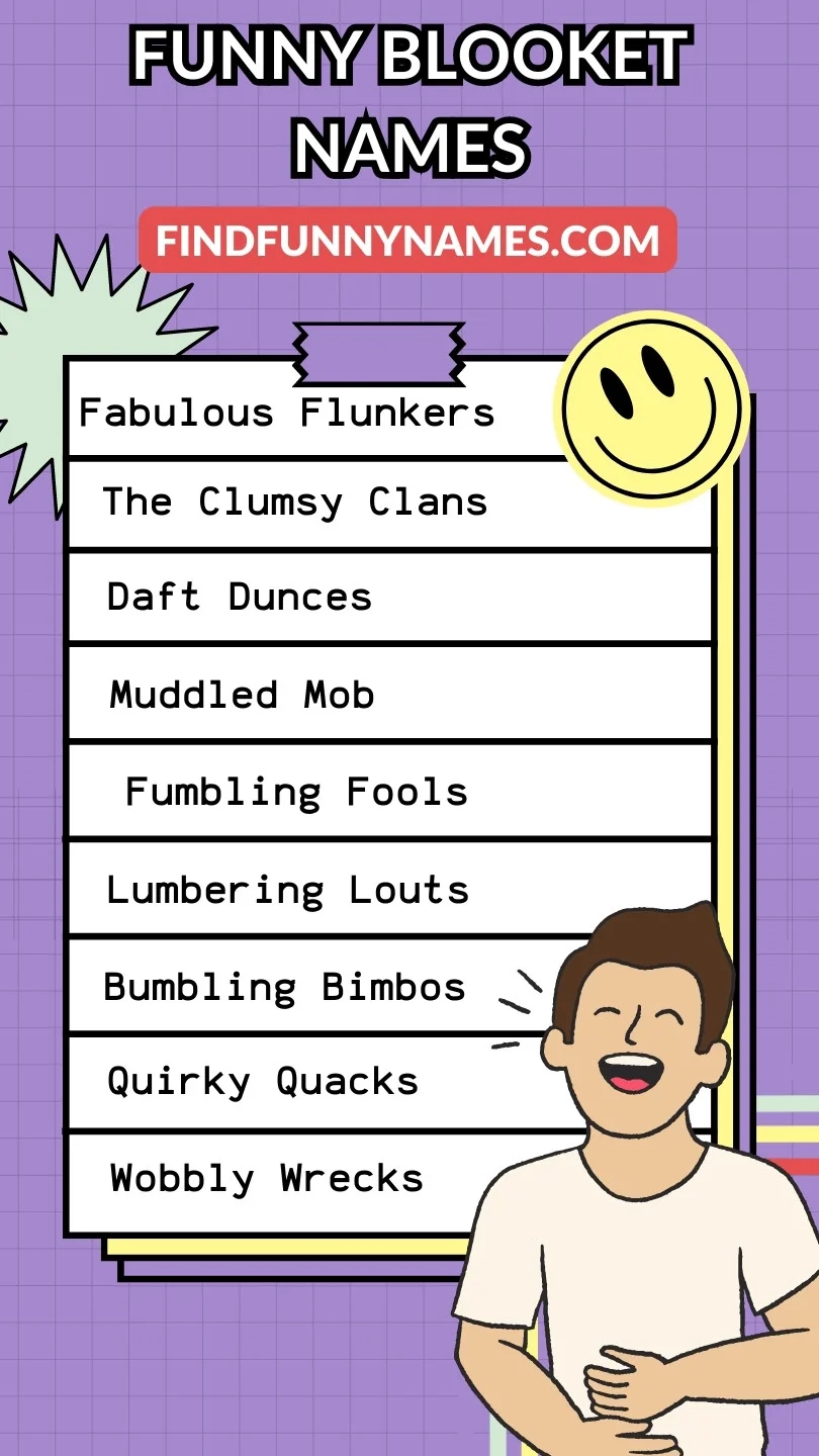 Funny Blooket Names Ideas List