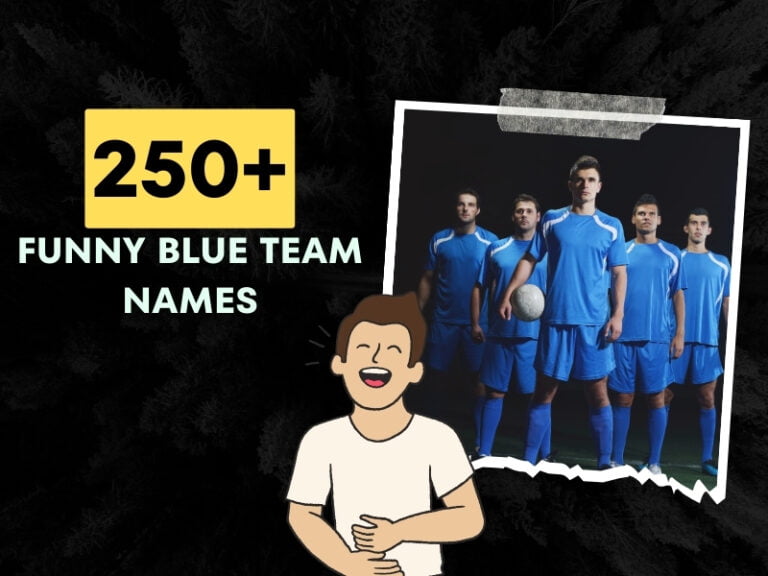 Funny Blue Team Names