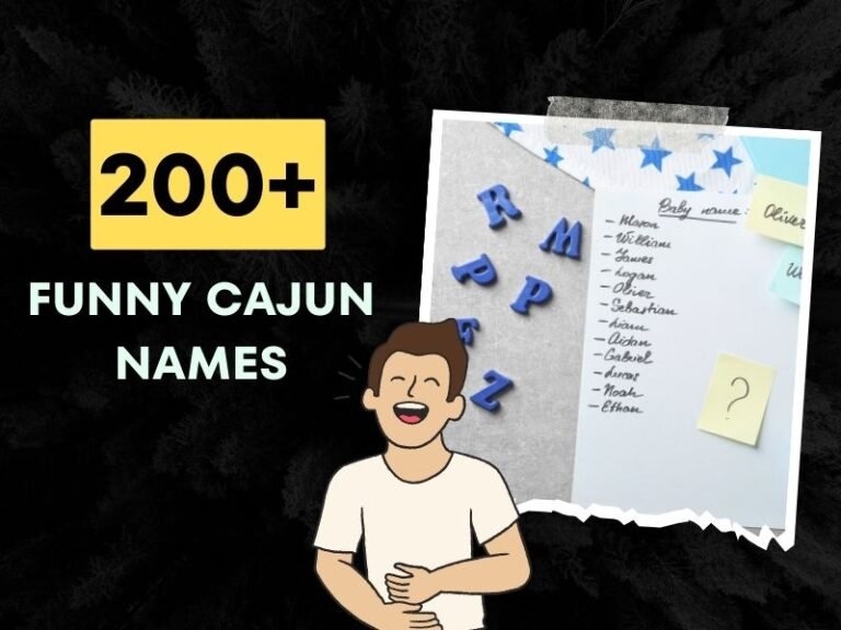 Funny Cajun Names