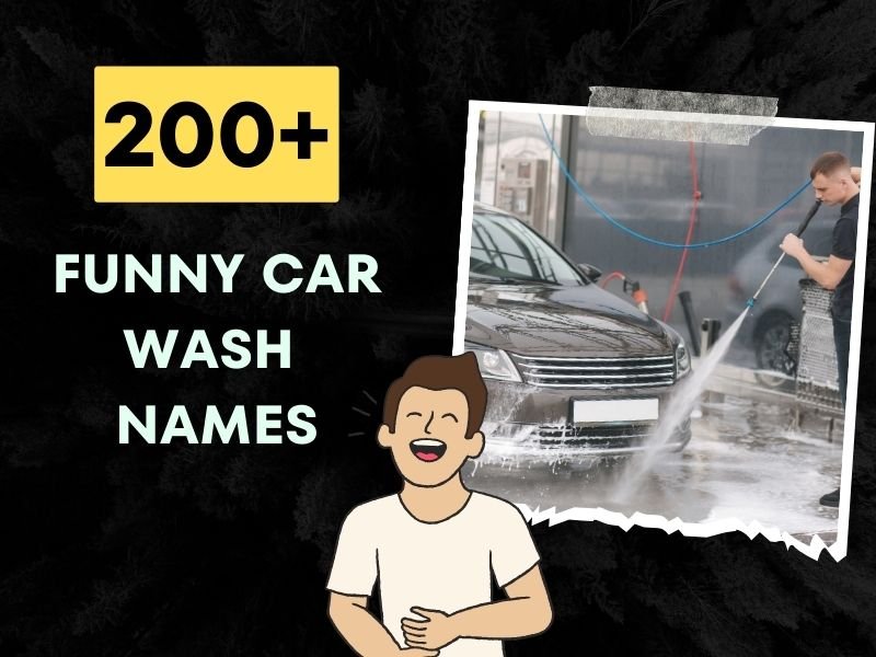 Funny Car Wash Names