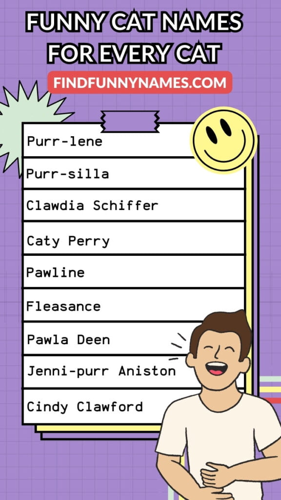 300 Funny Cat Names Male Female Puns Badass Ideas 