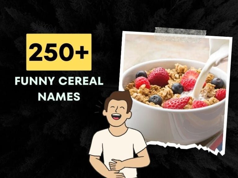 250+ Funny Cereal Names - Turn Boring Bowls Hilarious!