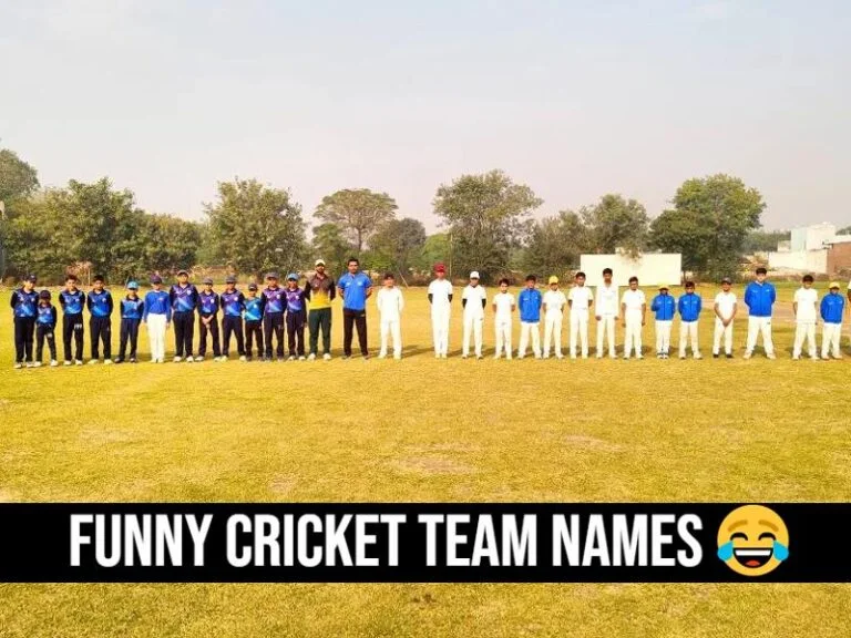 Funny Cricket Team Names