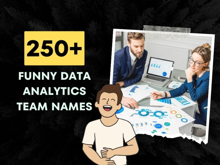 Funny Data Analytics Team Names