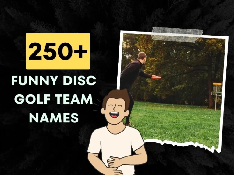 Funny Disc Golf Team Names