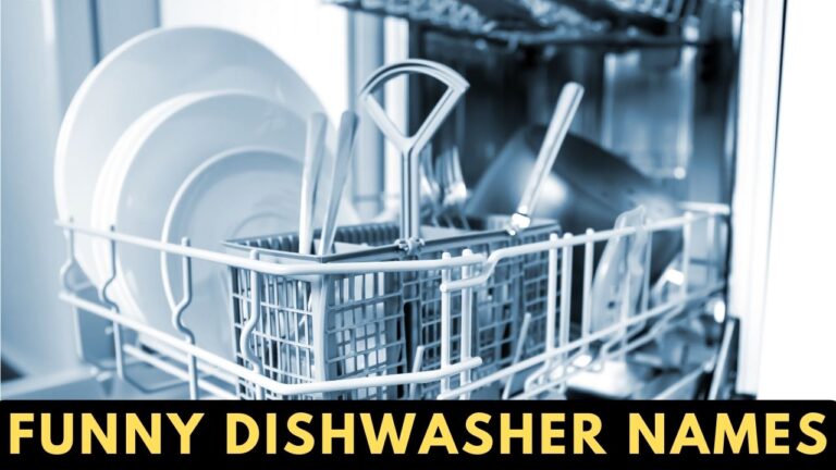 Funny Dishwasher Names