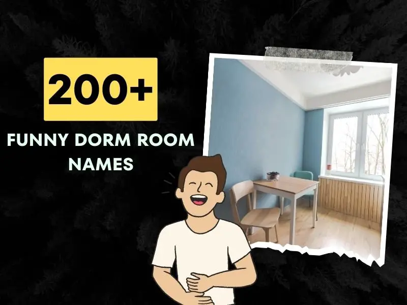 Funny Dorm Room Names