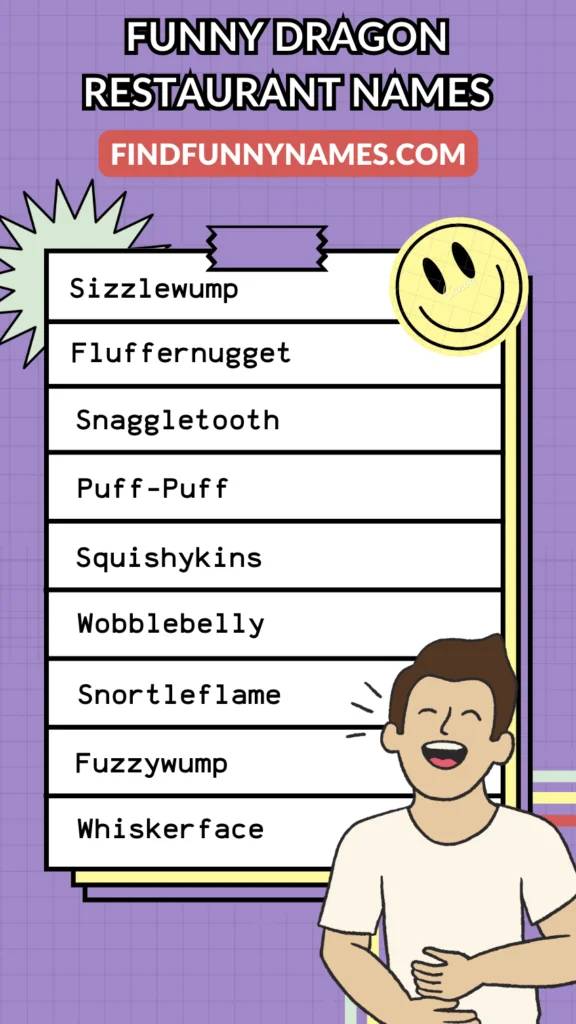 Funny Dragon Names