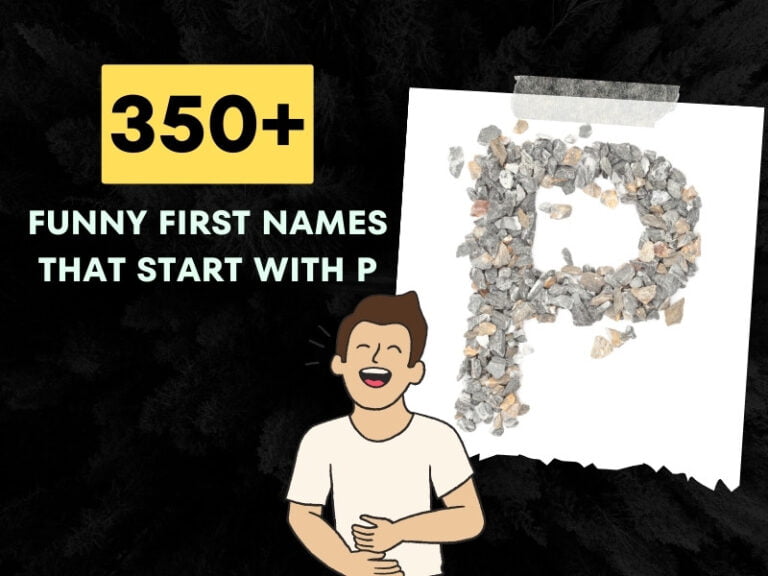 Funny First Names That Start With P Ideas