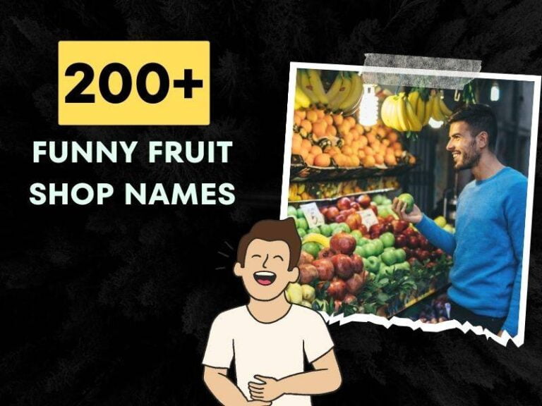 Funny Fruit Shop Names
