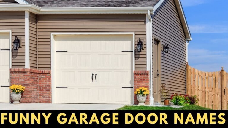 Garage Door Names Ideas