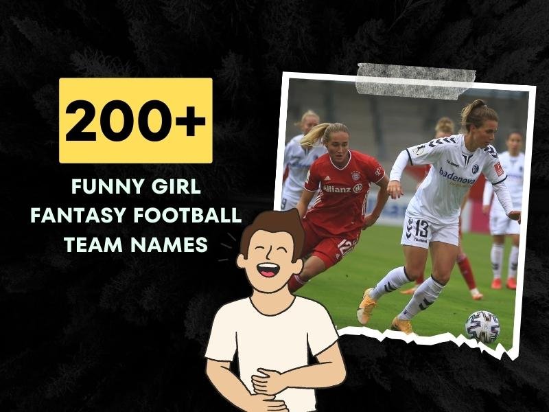 50 Girl Fantasy Football Team Names - HowTheyPlay