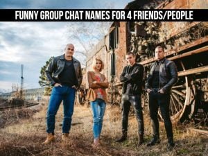 group names for 4 girl best friends funny in english