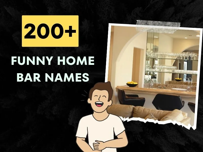 Funny Home Bar Names