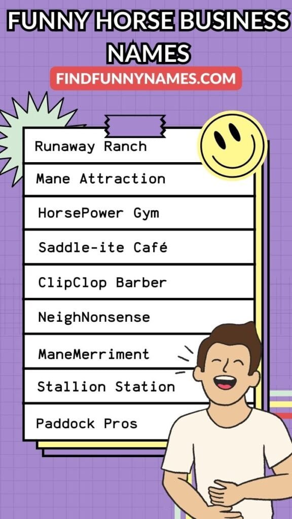 200 Funny Horse Business Names Way To Success And Smiles 200-funny-horse-business-names-way-to-success-and-smiles