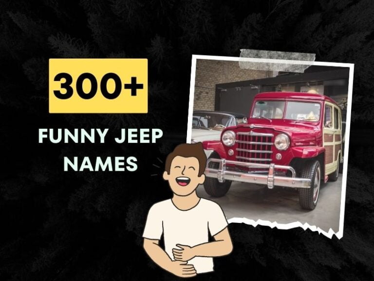 Funny Jeep Names