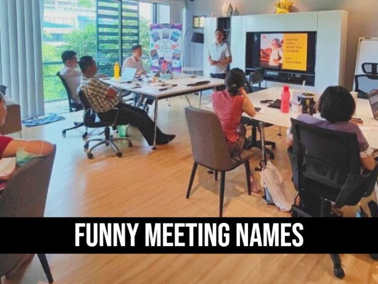Funny Meeting Names