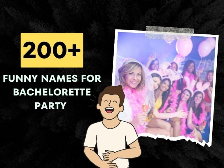 Funny Names For Bachelorette Party 
