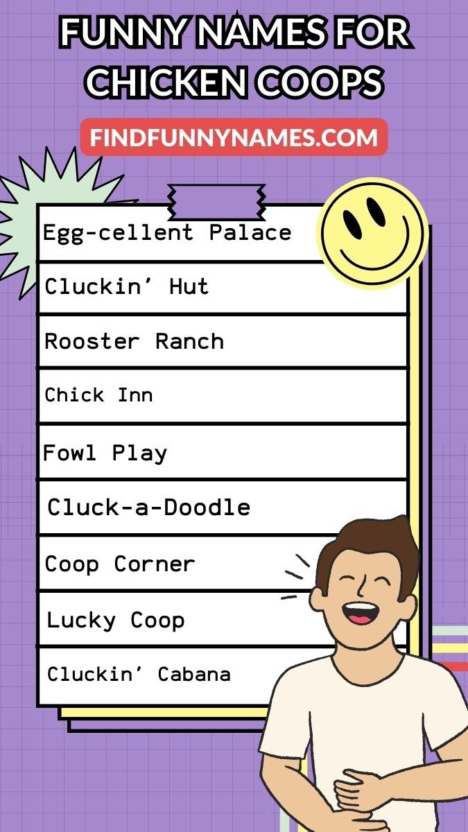 Funny Names For Chicken Coops