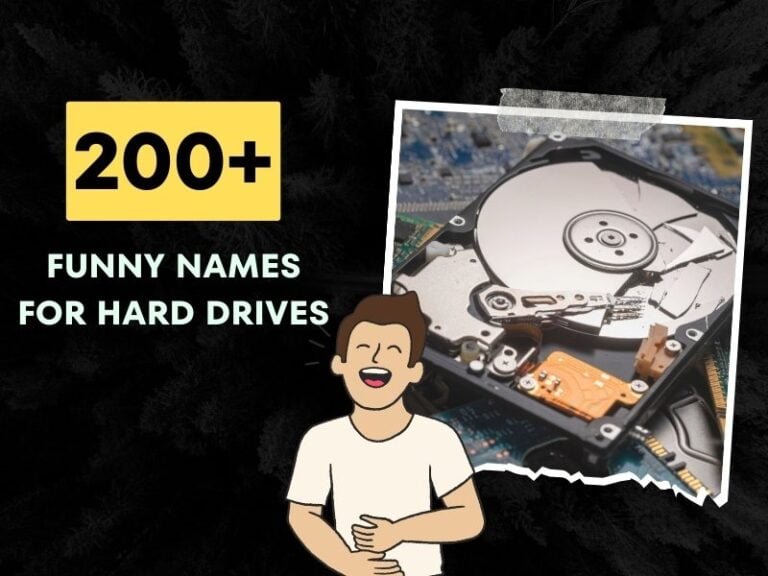 200 Funny Names For Hard Drives Spice Up Your Storage 