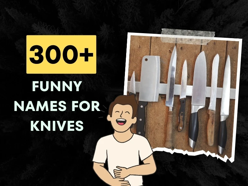 300+ Funny Names For Knives (Puns and Badass)