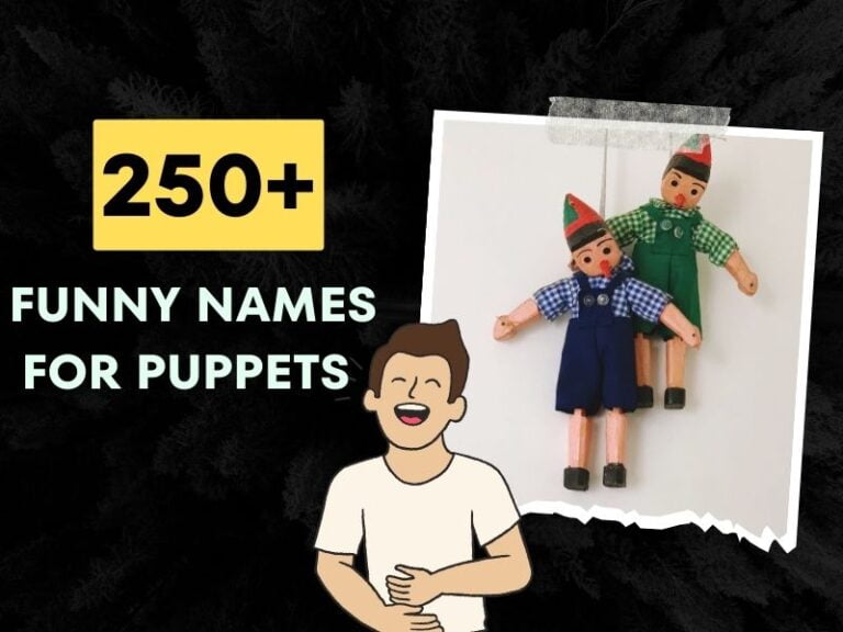 250+ Funny Names For Puppets (Creative and Unique ideas)