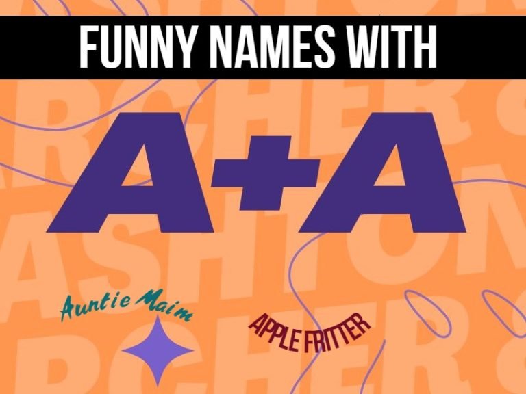Funny Names With A 