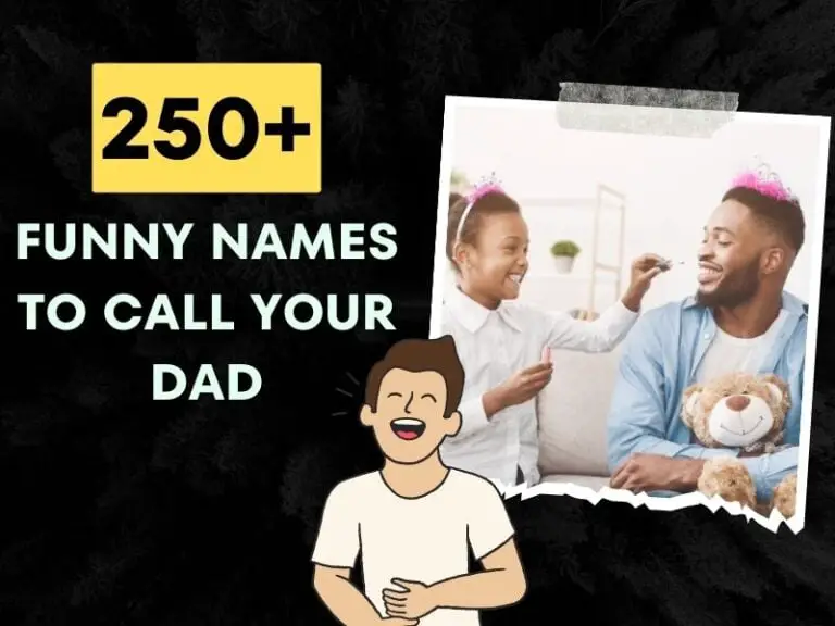 Names To Call Your Dad Funny