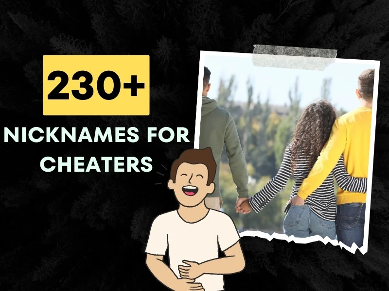 Funny Nicknames For Cheaters