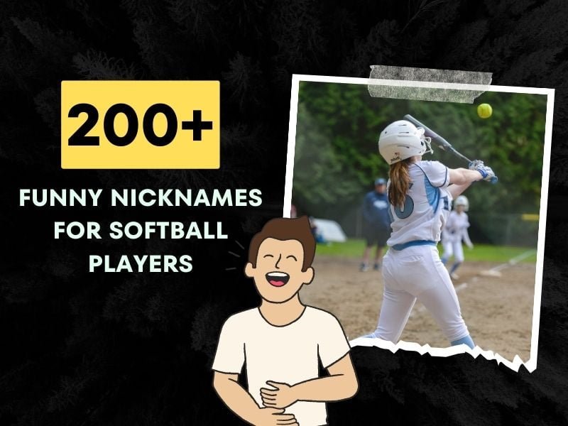 Nicknames for Softball: Mad Dog, wheels, 𝕊𝕙𝕒𝕣𝕜 𝕓𝕒𝕚𝕥