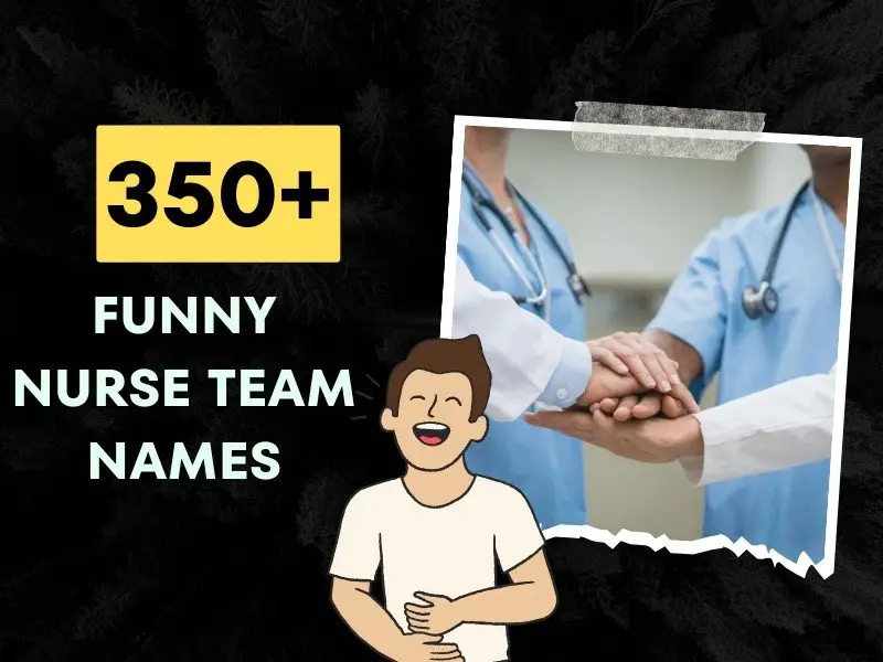 Funny Nurse Team Names