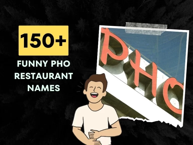 Funny Pho Restaurant Names