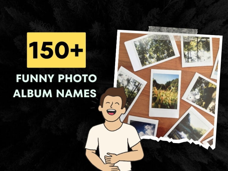 Funny Photo Album Names 