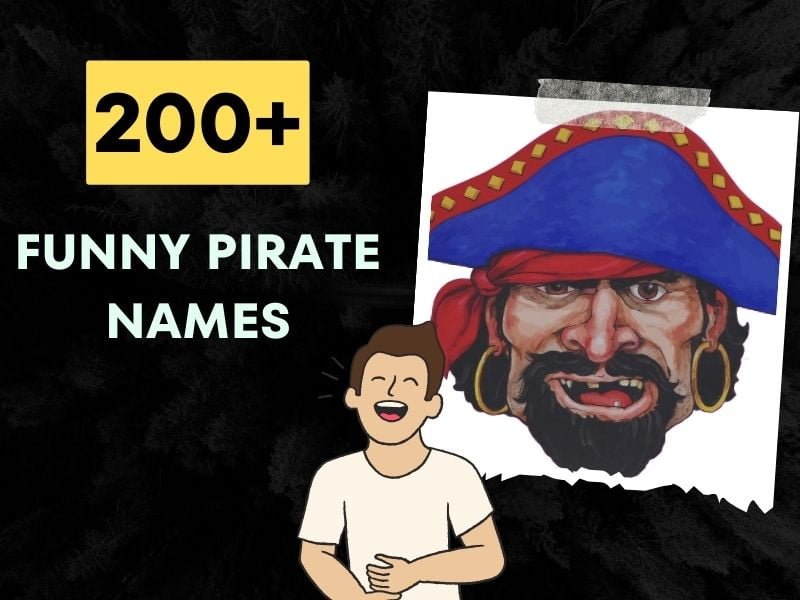 200+ Funny Pirate Names - Make Your Crew Chuckle