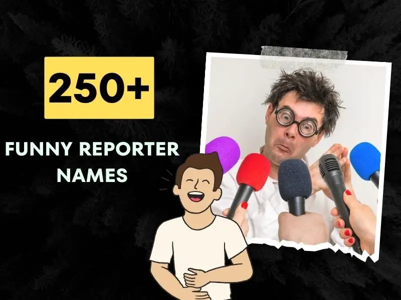 Funny Reporter Names