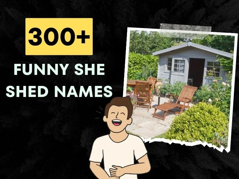 Funny She Shed Names