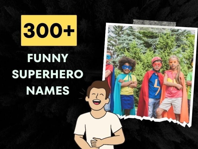Funny Superhero Names