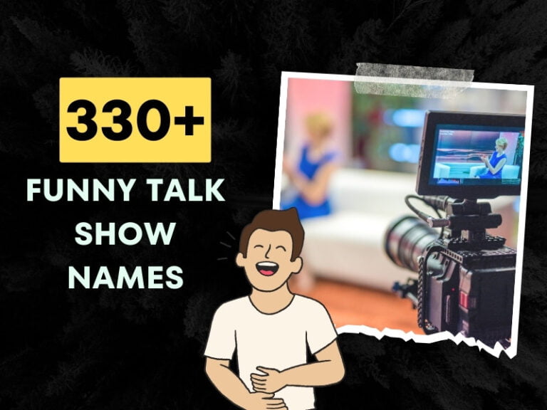 Funny Talk Show Names