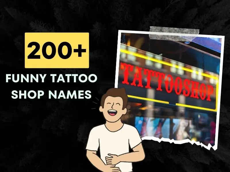 Funny Tattoo Shop Names Ideas