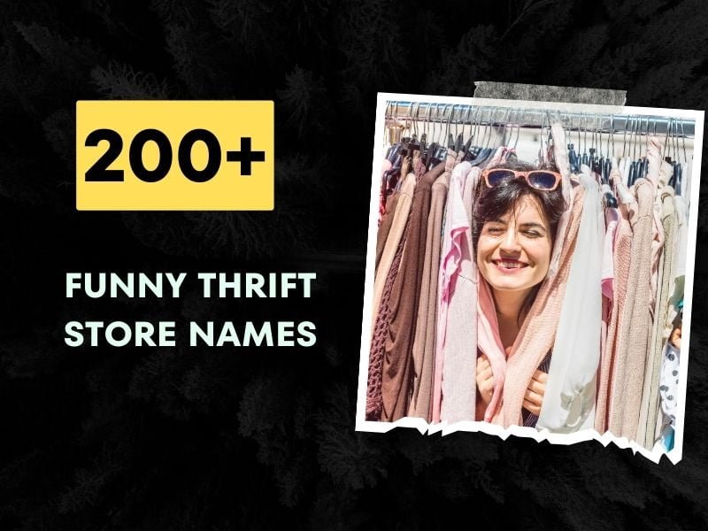 200 Funny Thrift Store Names Shopping With Laugh 