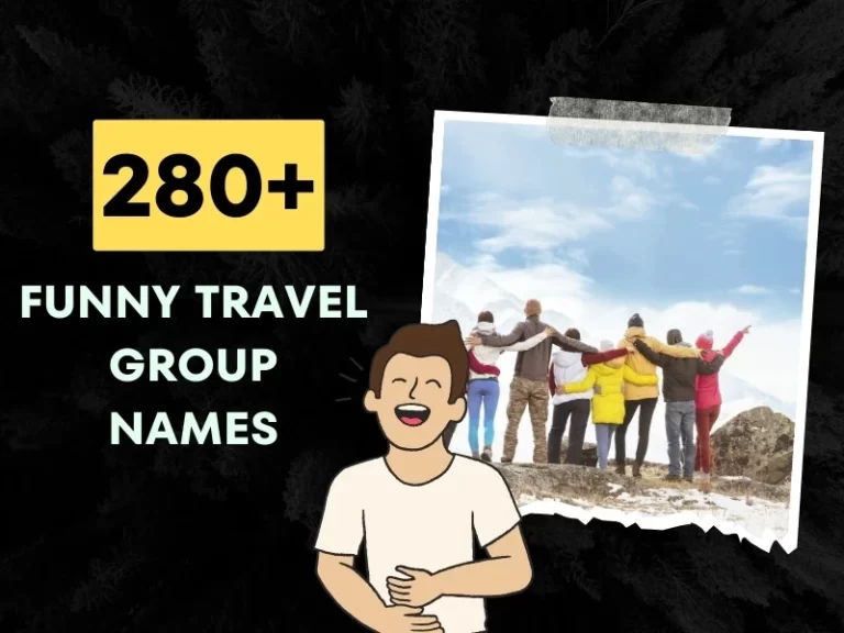 Funny Travel Group Names
