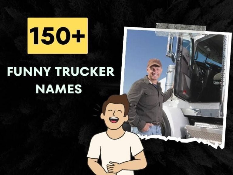 150 Funny Trucker Names Laughter On The Open Road 