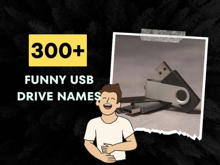 Funny USB Drive Names