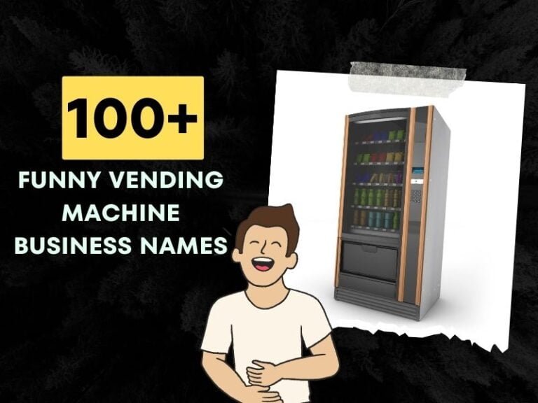 Vending machine business name ideas